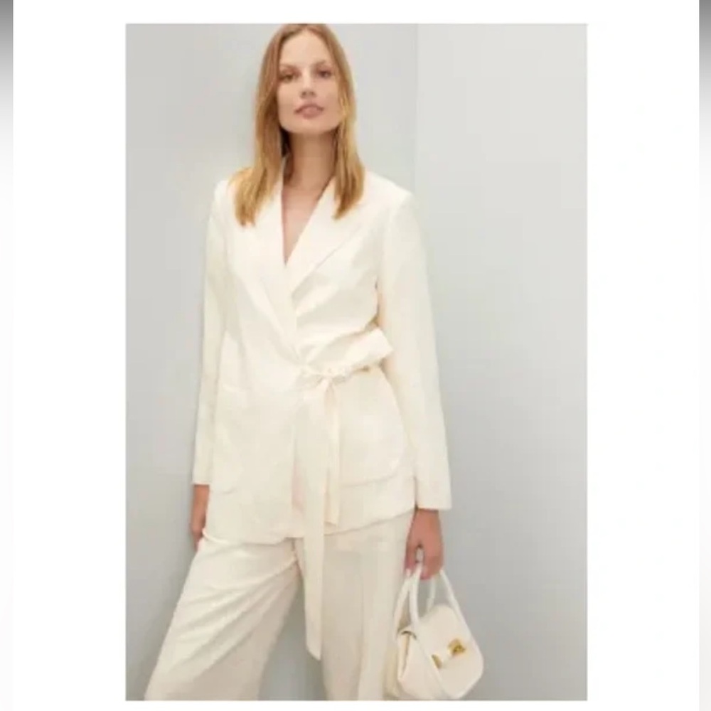 Scotch & Soda Ivory Blazer and Pants